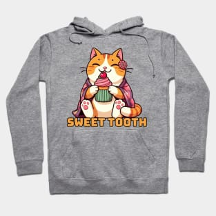 Cupcake cute cat with Kimono Hoodie